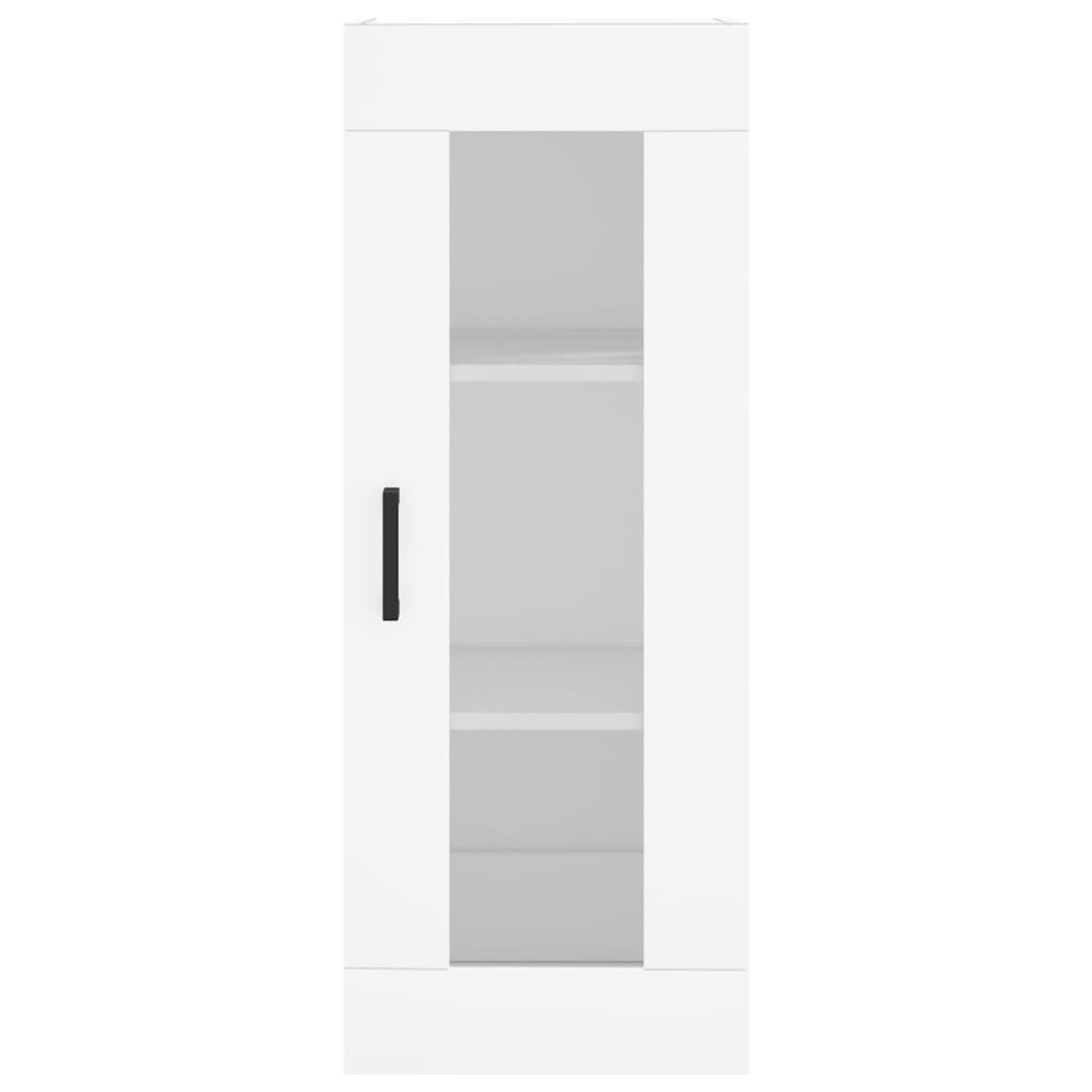 vidaXL Ντουλάπι Λευκό 34,5 x 34 x 180 εκ. από Επεξεργασμένο Ξύλο
