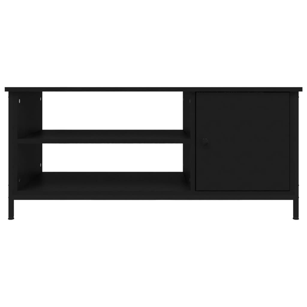 vidaXL Έπιπλο Τηλεόρασης Μαύρο 100 x 40 x 45 εκ. Επεξεργασμένο Ξύλο
