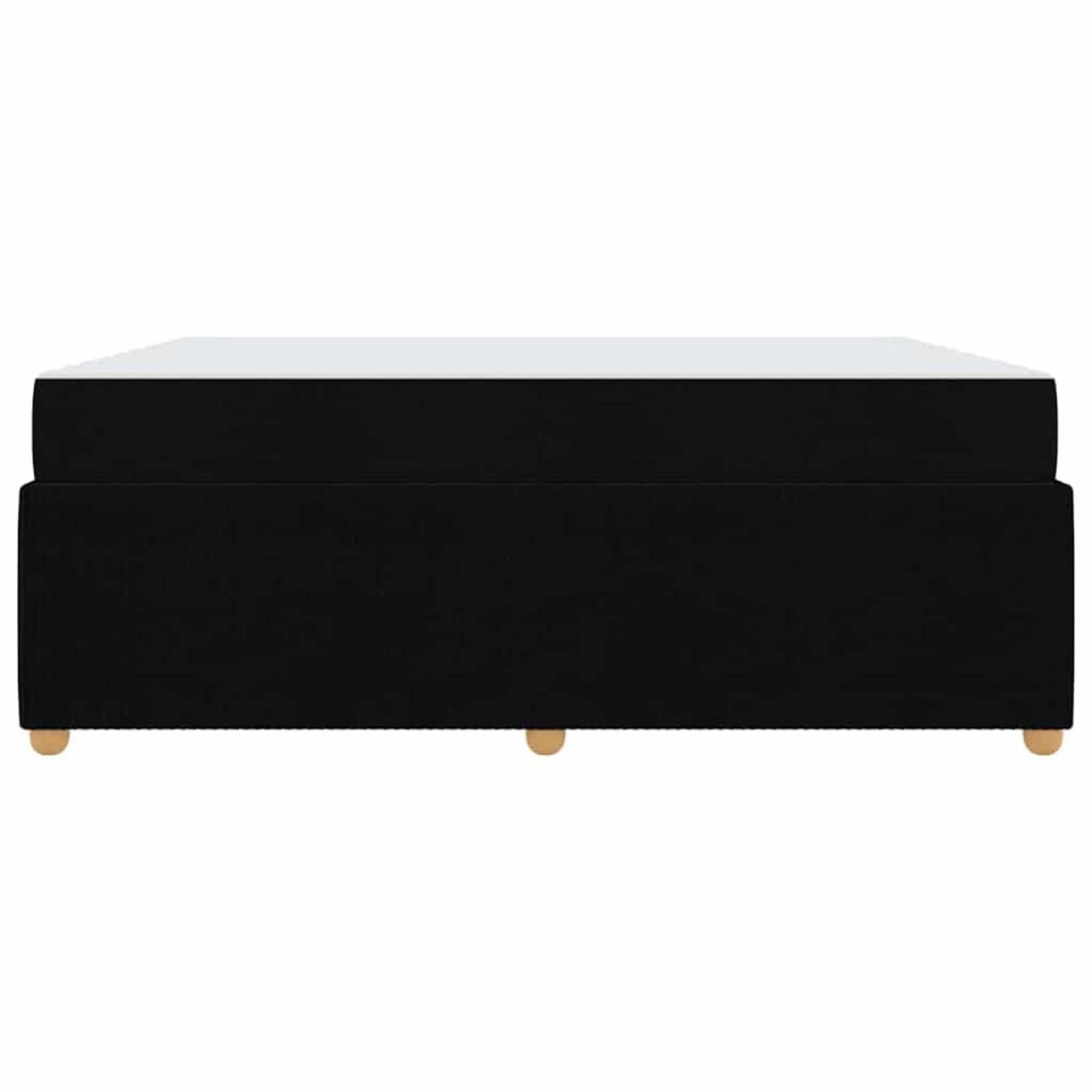 vidaXL Σκελετός Κρεβατιού Άλλο Μαύρο 180 x 200 cm ύφασμα