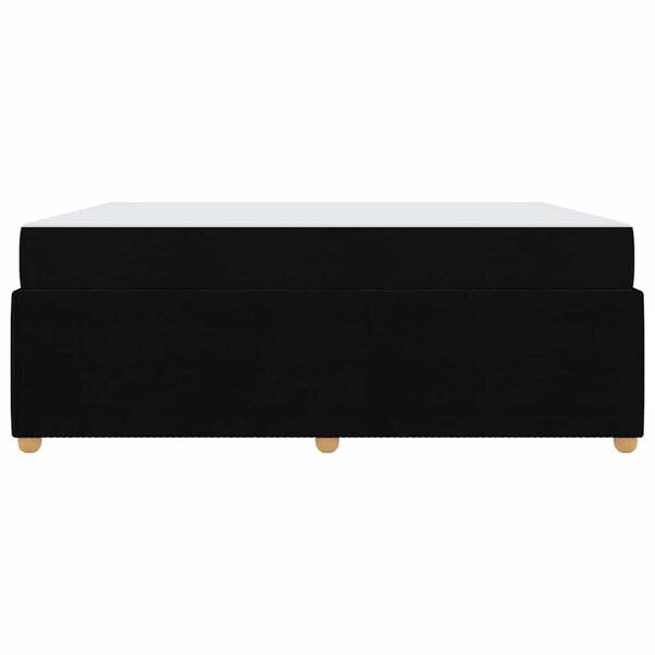 vidaXL Σκελετός Κρεβατιού Άλλο Μαύρο 180 x 200 cm ύφασμα