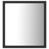 vidaXL Καθρέφτης Μπάνιου με LED Γκρι 40 x 8,5 x 37 εκ. από Ακρυλικός