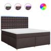 vidaXL &Kappa;&rho;&epsilon;&beta;ά&tau;&iota; Boxspring &mu;&epsilon; &Sigma;&tau;&rho;ώ&mu;&alpha; &Sigma;&kappa;&omicron;ύ&rho;&omicron; &Kappa;&alpha;&phi;έ 180x200 &epsilon;&kappa; &Upsilon;&phi;&alpha;&sigma;&mu;ά&tau;&iota;&nu;&omicron;