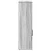vidaXL Βιβλιοθήκη Γκρι Sonoma 60x24x85 εκ. από Επεξεργασμένο Ξύλο