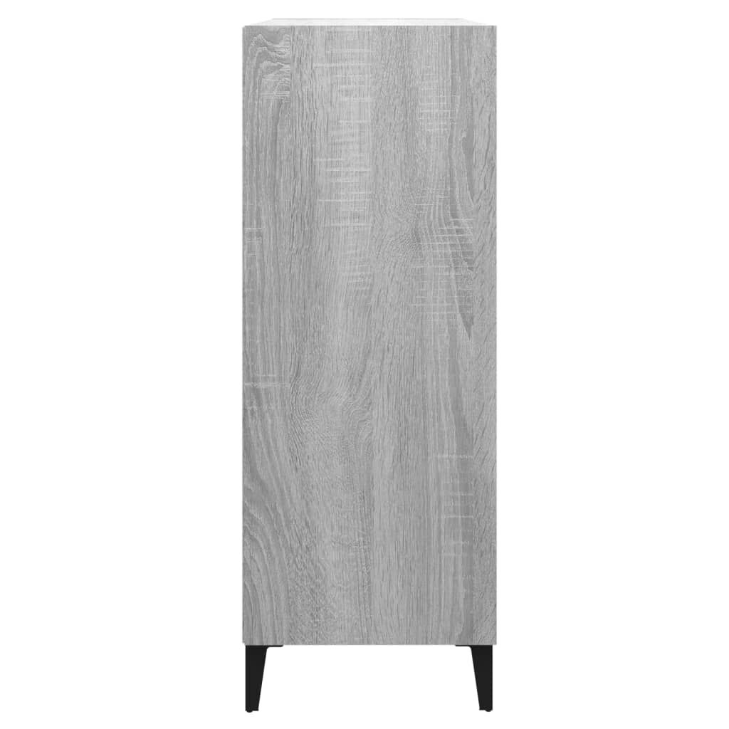 vidaXL Ντουλάπι Γκρι sonoma 69,5 x 32,5 x 90εκ. από Επεξεργασμένο Ξύλο