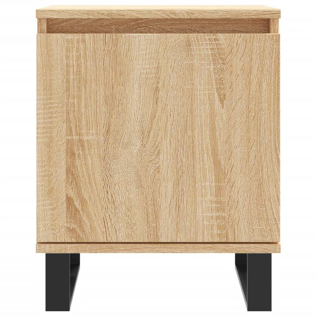 vidaXL Κομοδίνα 2 τεμ. Sonoma Δρυς 40x30x50 εκ. από Επεξεργασμένο Ξύλο