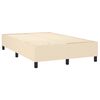 vidaXL &Kappa;&rho;&epsilon;&beta;ά&tau;&iota; Boxspring &mu;&epsilon; &Sigma;&tau;&rho;ώ&mu;&alpha; &Kappa;&rho;&epsilon;&mu; 120x200 &epsilon;&kappa;. &Upsilon;&phi;&alpha;&sigma;&mu;ά&tau;&iota;&nu;&omicron;