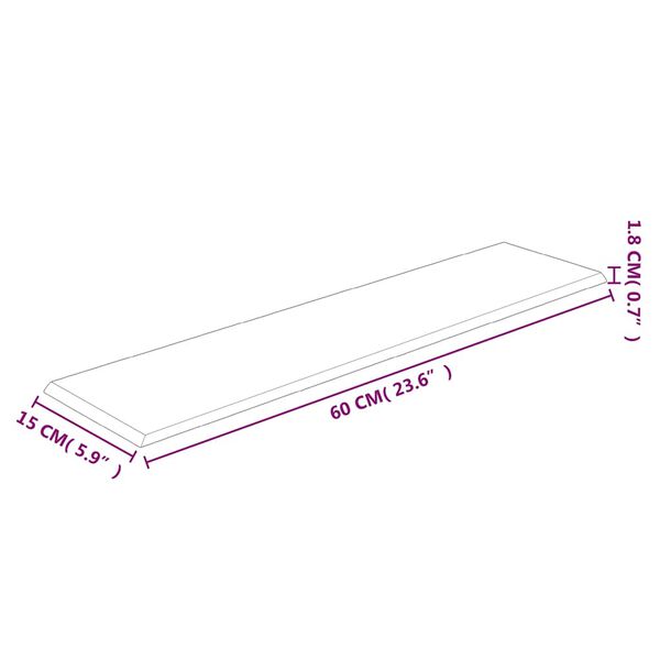 vidaXL Πάνελ Τοίχου 12 τεμ. Σκούρο Γκρι 60x15 εκ. 1,08 μ² Βελούδο