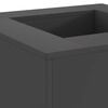 vidaXL Φωτιά Μαύρο 60 x 60 x 30 cm Κρύα έλαση από χάλυβα