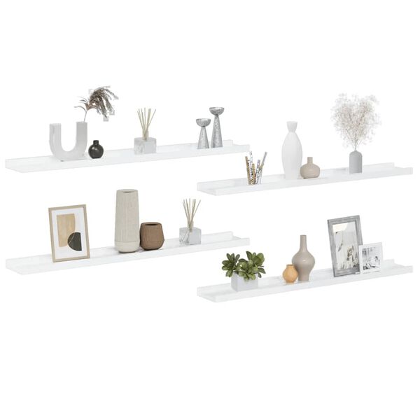 vidaXL &Rho;ά&phi;&iota;&alpha; &Tau;&omicron;ί&chi;&omicron;&upsilon; 4 &tau;&epsilon;&mu;. &Gamma;&upsilon;&alpha;&lambda;&iota;&sigma;&tau;&epsilon;&rho;ό &Lambda;&epsilon;&upsilon;&kappa;ό 80 x 9 x 3 &epsilon;&kappa;.