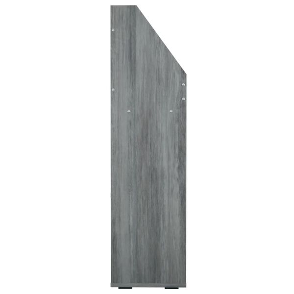 vidaXL Παιδική Ραφιέρα Περιοδικών Γκρι Σκυρ. 71x30x114εκ. Επεξ. Ξύλο