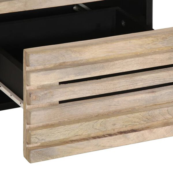 vidaXL Ντουλάπι 40x34x75 εκ. από Μασίφ Ξύλο Μάνγκο