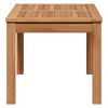 vidaXL Τραπέζι Κήπου Φυσικό 95 x 45 x 40 εκ Μασίφ ξύλο teak