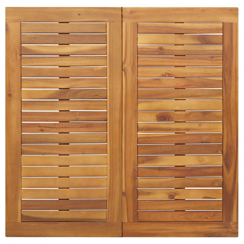 vidaXL Σέτ φαγητού για κήπο 5 pcs Γκρι 90 x 90 x 75 cm συνθετικό ρατάν