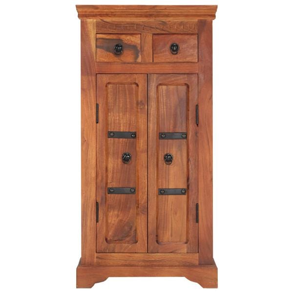 vidaXL Ντουλάπι / Ψηλός Μπουφές 50 x 30 x 100 εκ. Μασίφ Ξύλο Ακακίας