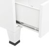 vidaXL Ντουλάπα Βιομηχανική Λευκή 67 x 35 x 107 εκ. Ατσάλινη