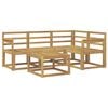 vidaXL &Sigma;&epsilon;&iota;&rho;ά &Kappa;&alpha;&nu;&alpha;&pi;έ &Epsilon;&xi;&omega;&tau;&epsilon;&rho;&iota;&kappa;&omicron;ύ 5 pcs &Lambda;&epsilon;&upsilon;&kappa;ό 59 x 59 x 37 &epsilon;&kappa;