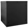 vidaXL Ντουλάπα δικτύου με αποθήκευση Μαύρο 53 x 60 x 60 εκ Ατσάλι