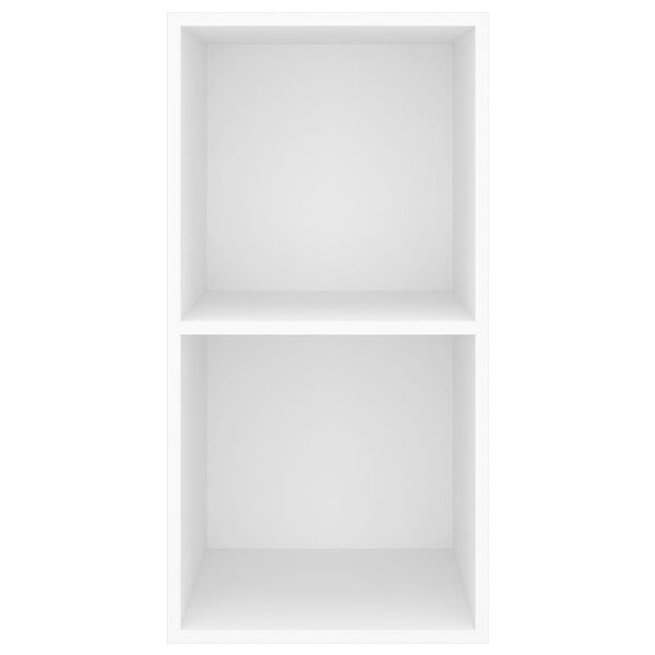 vidaXL Έπιπλο Τηλεόρασης Κρεμαστό Λευκό 37x37x72 εκ. από Επεξ. Ξύλο