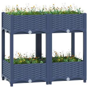 vidaXL &Zeta;&alpha;&rho;&nu;&tau;&iota;&nu;&iota;έ&rho;&alpha; 80 x 40 x 71 &epsilon;&kappa;. &alpha;&pi;ό &Pi;&omicron;&lambda;&upsilon;&pi;&rho;&omicron;&pi;&upsilon;&lambda;έ&nu;&iota;&omicron;