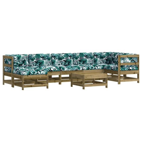 vidaXL &Sigma;&alpha;&lambda;ό&nu;&iota; &Kappa;ή&pi;&omicron;&upsilon; &Sigma;&epsilon;&tau; 8 &tau;&epsilon;&mu; &alpha;&pi;ό &Epsilon;&mu;&pi;&omicron;&tau;&iota;&sigma;&mu;έ&nu;&omicron; &Xi;ύ&lambda;&omicron; &Pi;&epsilon;ύ&kappa;&omicron;&upsilon; &mu;&epsilon; &Mu;&alpha;&xi;&iota;&lambda;ά&rho;&iota;&alpha;