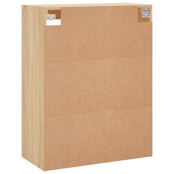 vidaXL Ντουλάπι Επιτοίχιο Sonoma Δρυς 69,5 x 34 x 90 εκ.