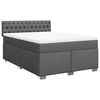 vidaXL &Kappa;&rho;&epsilon;&beta;ά&tau;&iota; Boxspring &mu;&epsilon; &Sigma;&tau;&rho;ώ&mu;&alpha; &Sigma;&kappa;&omicron;ύ&rho;&omicron; &Gamma;&kappa;&rho;&iota; 140x190 &epsilon;&kappa;. &Upsilon;&phi;&alpha;&sigma;&mu;ά&tau;&iota;&nu;&omicron;