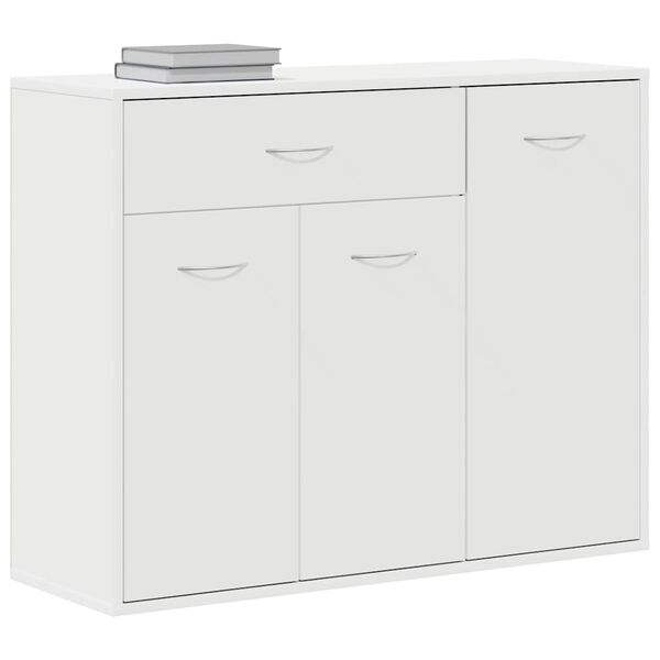 vidaXL Μπουφές Λευκός 88 x 30 x 70 εκ. από Επεξ. Ξύλο