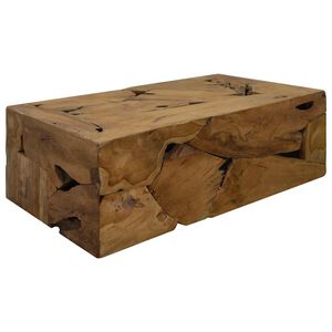 vidaXL &Tau;&rho;&alpha;&pi;&epsilon;&zeta;ά&kappa;&iota; &Sigma;&alpha;&lambda;&omicron;&nu;&iota;&omicron;ύ &Kappa;&alpha;&phi;έ 90 x 50 x 30 &epsilon;&kappa;. &alpha;&pi;ό &Alpha;&lambda;&eta;&theta;&iota;&nu;ό &Xi;ύ&lambda;&omicron; Teak