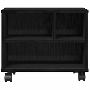 vidaXL Σταντ Εκτυπωτή Μαύρη Οξυά 41 x 32 x 33.5 εκ. Επεξεργασμένο ξύλο