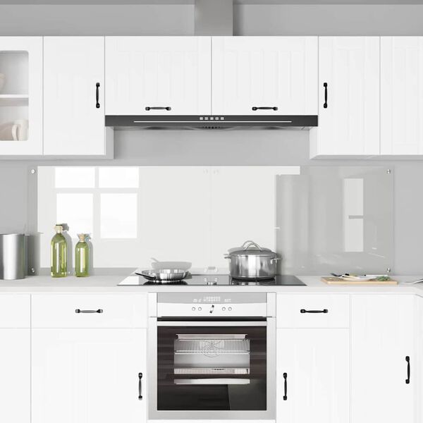 vidaXL Πίσω Πάνελ Κουζίνας Διαφανές 100 x 60 cm σκληρυμένο γυαλί