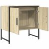 vidaXL Ντουλάπι Νιπτήρα Μπάνιου Sonoma Δρυς 60x33x60 εκ. Επεξ. Ξύλο
