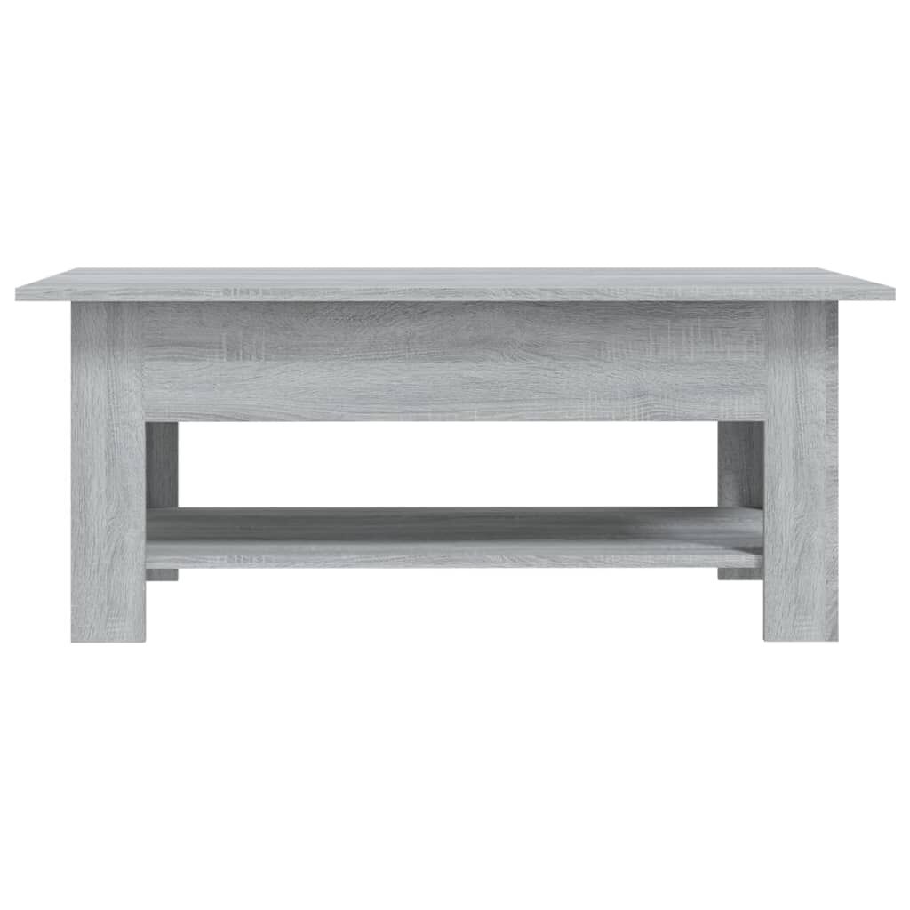 vidaXL Τραπεζάκι Σαλονιού Γκρι Sonoma 102x55x42 εκ. Επεξεργασμένο Ξύλο