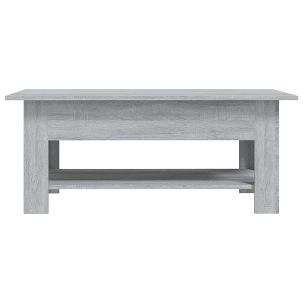vidaXL Τραπεζάκι Σαλονιού Γκρι Sonoma 102x55x42 εκ. Επεξεργασμένο Ξύλο