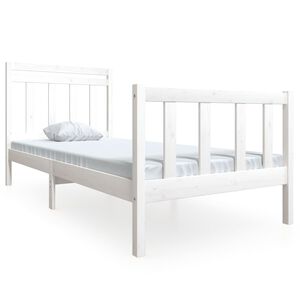 vidaXL &Pi;&lambda;&alpha;ί&sigma;&iota;&omicron; &Kappa;&rho;&epsilon;&beta;&alpha;&tau;&iota;&omicron;ύ &Lambda;&epsilon;&upsilon;&kappa;ό 90 x 190 &epsilon;&kappa;. &Mu;&alpha;&sigma;ί&phi; &Xi;ύ&lambda;&omicron; Single