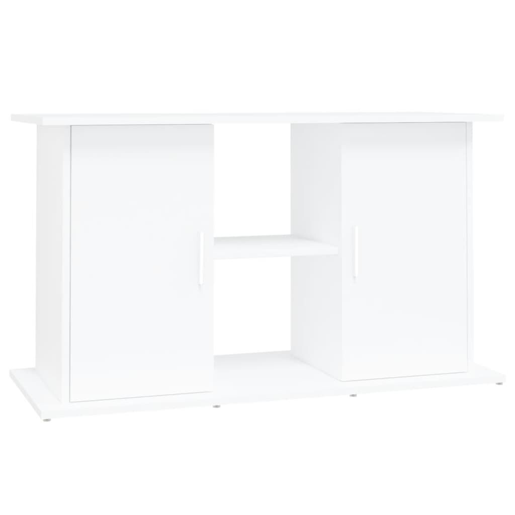 vidaXL Βάση Ενυδρείου Λευκή 101 x 41 x 58 εκ. από Επεξεργασμένο Ξύλο