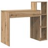 vidaXL &Gamma;&rho;&alpha;&phi;&epsilon;ί&omicron; &mu;&epsilon; &rho;ά&phi;&iota; Artisan Oak 100 x 40 x 90 cm &Epsilon;&pi;&epsilon;&xi;&epsilon;&rho;&gamma;&alpha;&sigma;&mu;έ&nu;&omicron; &xi;ύ&lambda;&omicron;