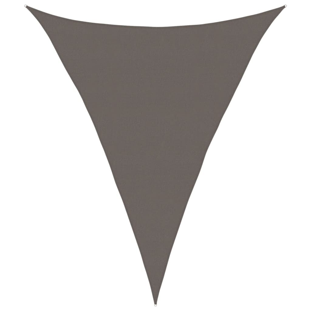 vidaXL Πανί Σκίασης Ανθρακί 5 x 6 x 6 μ. από HDPE 160 γρ./μ²