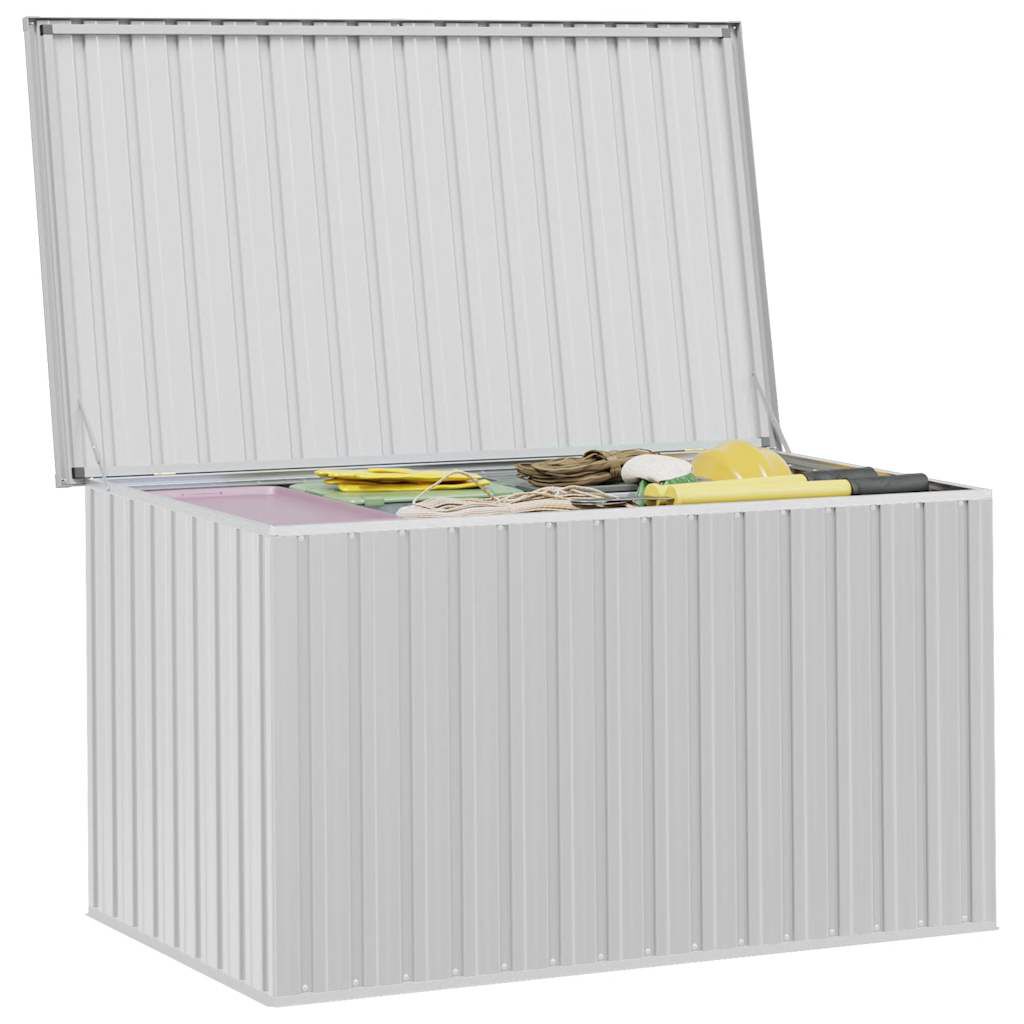 vidaXL Μπαούλο Αποθήκευσης Κήπου Γκρι 171 x 99 x 93 εκ.
