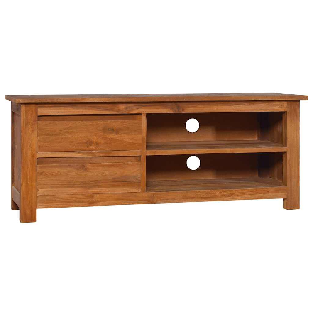 vidaXL Έπιπλο Τηλεόρασης 100 x 30 x 40 εκ. από Μασίφ Ξύλο Teak