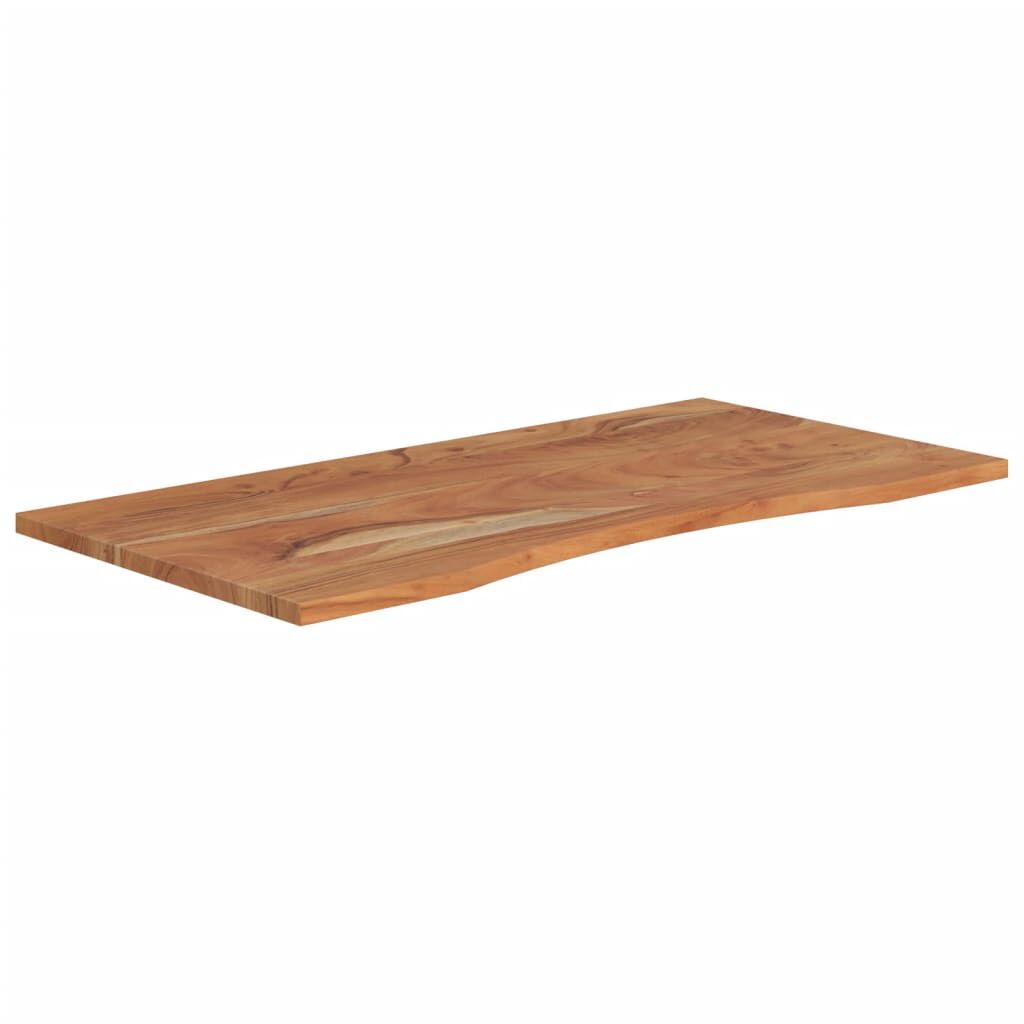 vidaXL Επιφάνεια Γραφείου Ορθογώνια 120x60x2,5 εκ. Μασίφ Ξύλο Ακακίας