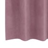 vidaXL Κουρτίνες με κουρτίνες 2 pcs Σκούρο Ροζ 140 x 140 cm Βελούδο