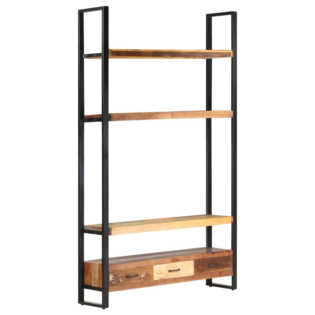 vidaXL Ραφιέρα 118 x 30 x 200 εκ. από Μασίφ Ανακυκλωμένο Ξύλο