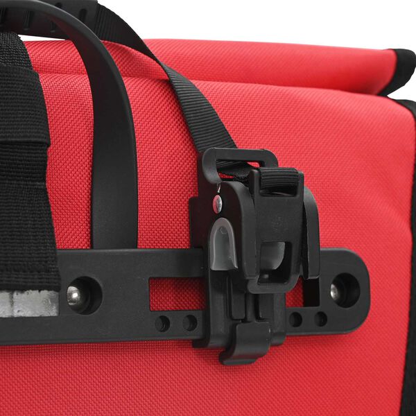 vidaXL Τσάντα Ποδηλάτου Κόκκινο 34 x 16 x 59 εκ. Πολυεστέρας