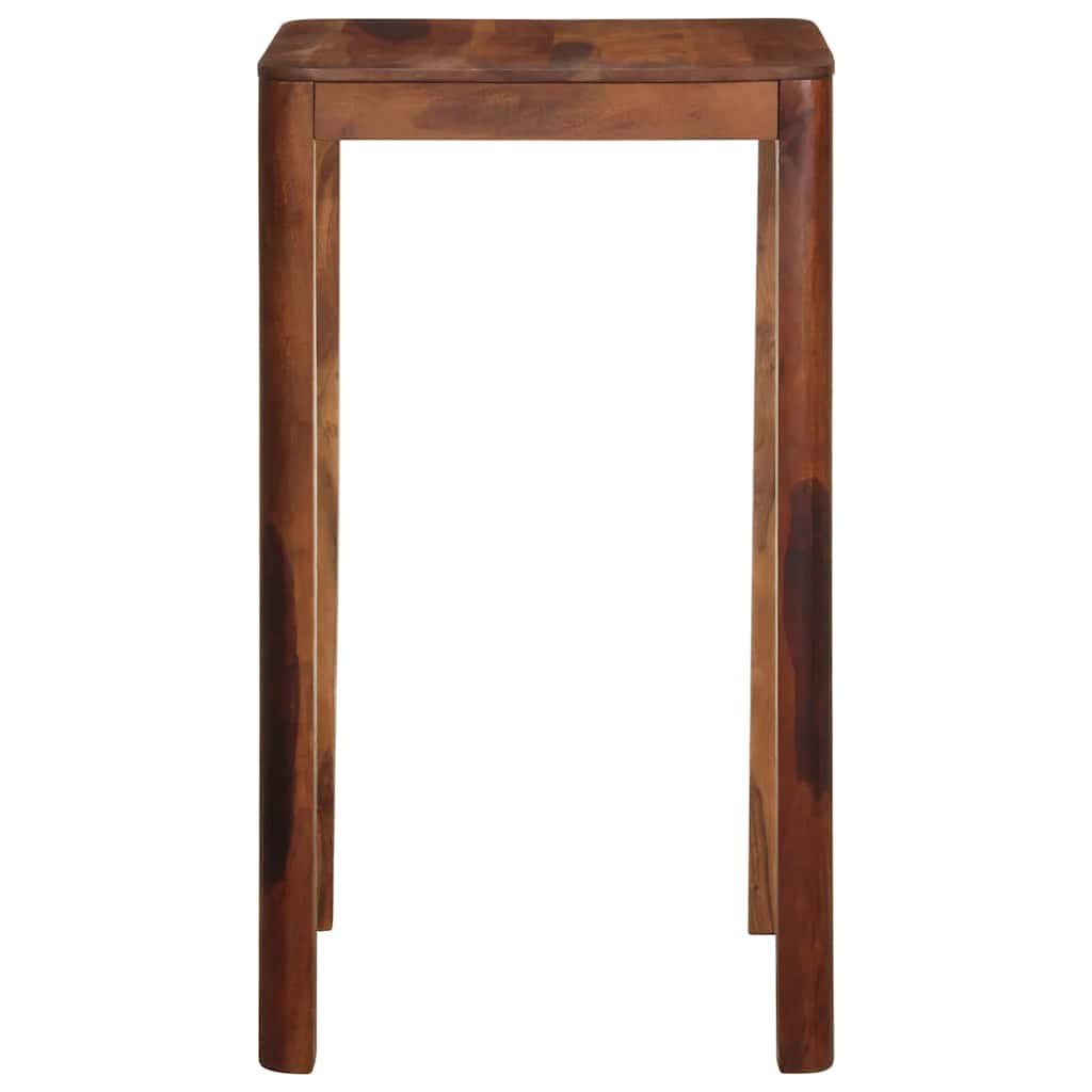 vidaXL Τραπεζάκι Μπαρ 60x60x107 cm Ακακία από Μασίφ Ξύλο
