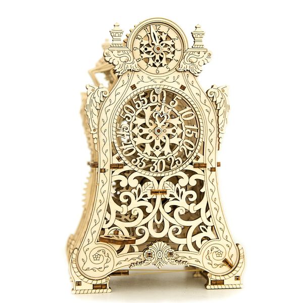 425879 WOODEN CITY Wooden Scale Model Kit Magic Clock