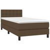 vidaXL &Kappa;&rho;&epsilon;&beta;ά&tau;&iota; Boxspring &mu;&epsilon; &Sigma;&tau;&rho;ώ&mu;&alpha; &Sigma;&kappa;&omicron;ύ&rho;&omicron; &Kappa;&alpha;&phi;έ 90x190 &epsilon;&kappa;. &Upsilon;&phi;&alpha;&sigma;&mu;ά&tau;&iota;&nu;&omicron;