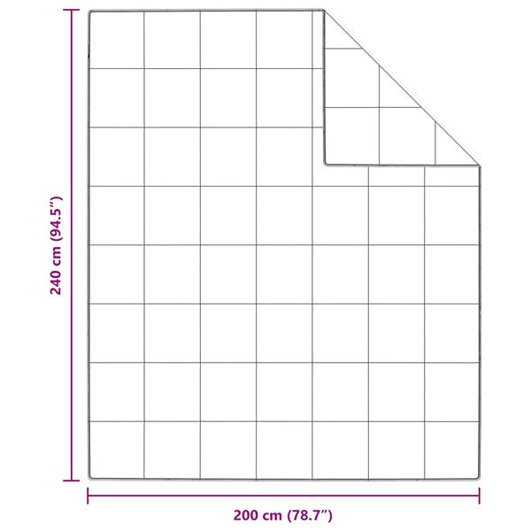 vidaXL Πάπλωμα με μαξιλάρι 3 pcs Λευκό Πούπουλο