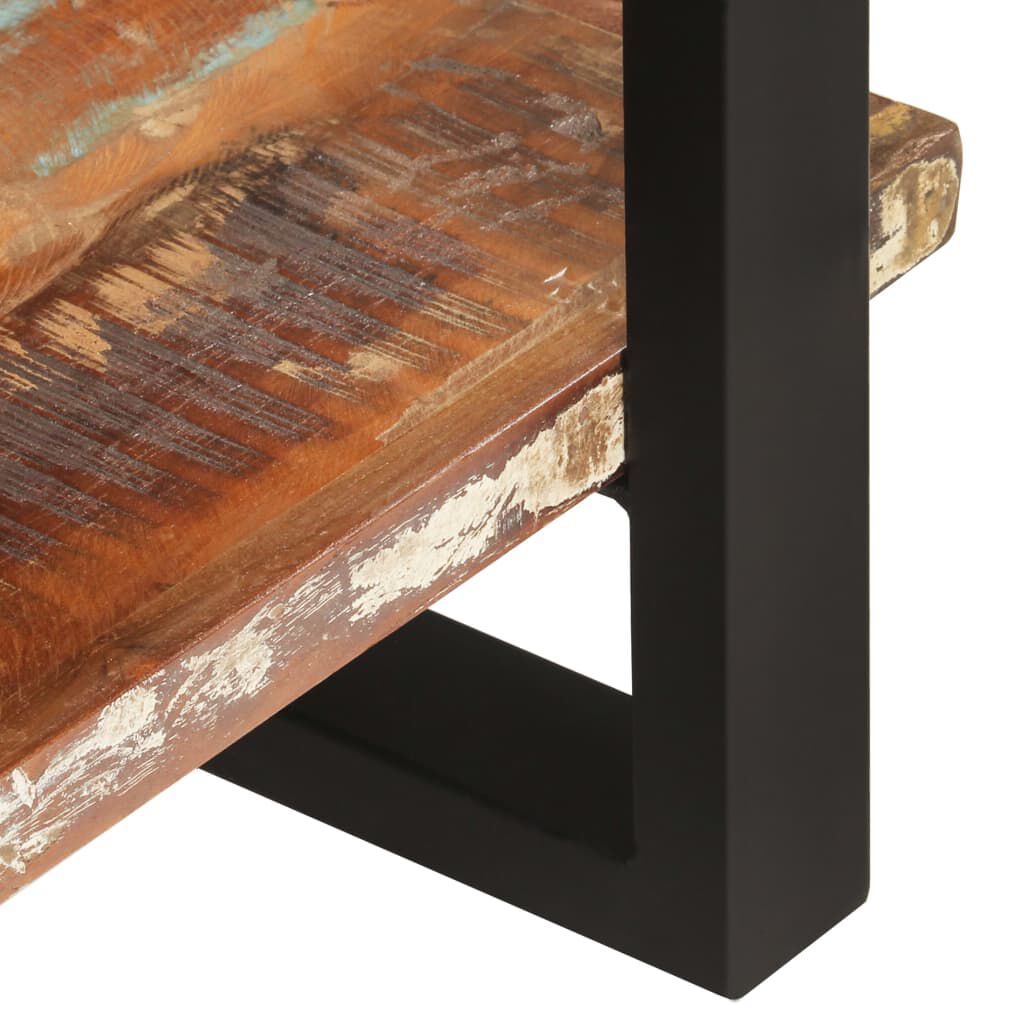 vidaXL Ραφιέρα με 3 Ράφια 120 x 40 x 75 εκ. Μασίφ Ανακυκλωμένο Ξύλο