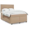 vidaXL &Kappa;&rho;&epsilon;&beta;ά&tau;&iota; Boxspring &mu;&epsilon; &Sigma;&tau;&rho;ώ&mu;&alpha; &Kappa;&alpha;&pi;&omicron;&upsilon;&tau;&sigma;ί&nu;&omicron; 140x200&epsilon;&kappa;.&alpha;&pi;ό &Sigma;&upsilon;&nu;&theta;.&Delta;έ&rho;&mu;&alpha;