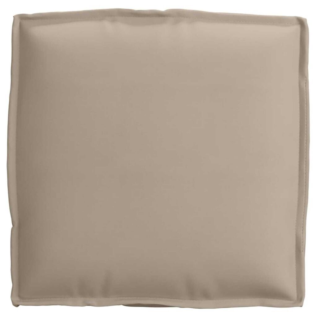 vidaXL Μαξιλάρι παλέτας για κάθισμα 4 pcs Taupe 40 x 40 x 8 εκ.
